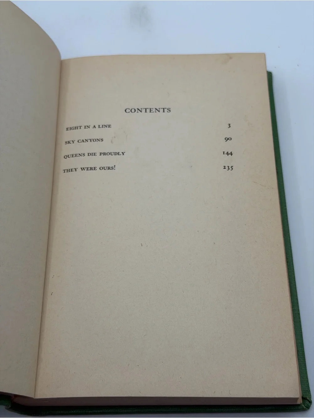 Queens Die Proudly by W. L. White (Hardcover Book, 1943) Former Library Book